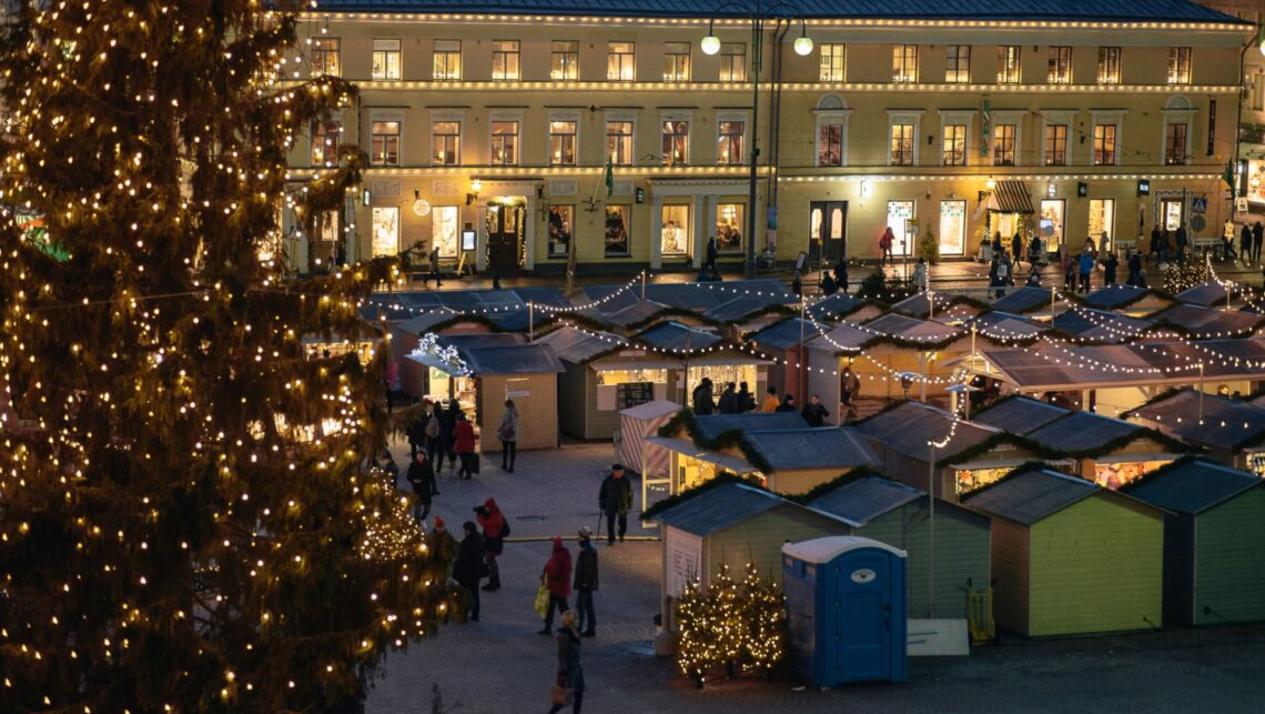 Christmas Market booths