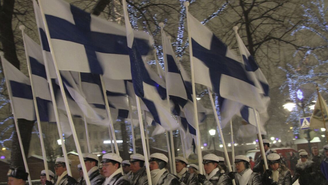 The traditional University Students' Torch Parade